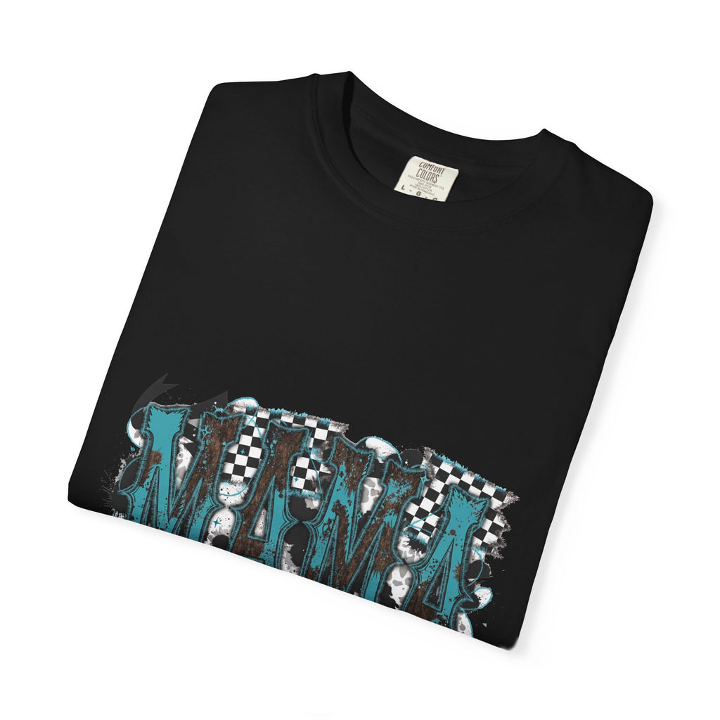 Mama Checkerboard Graphic T-Shirt