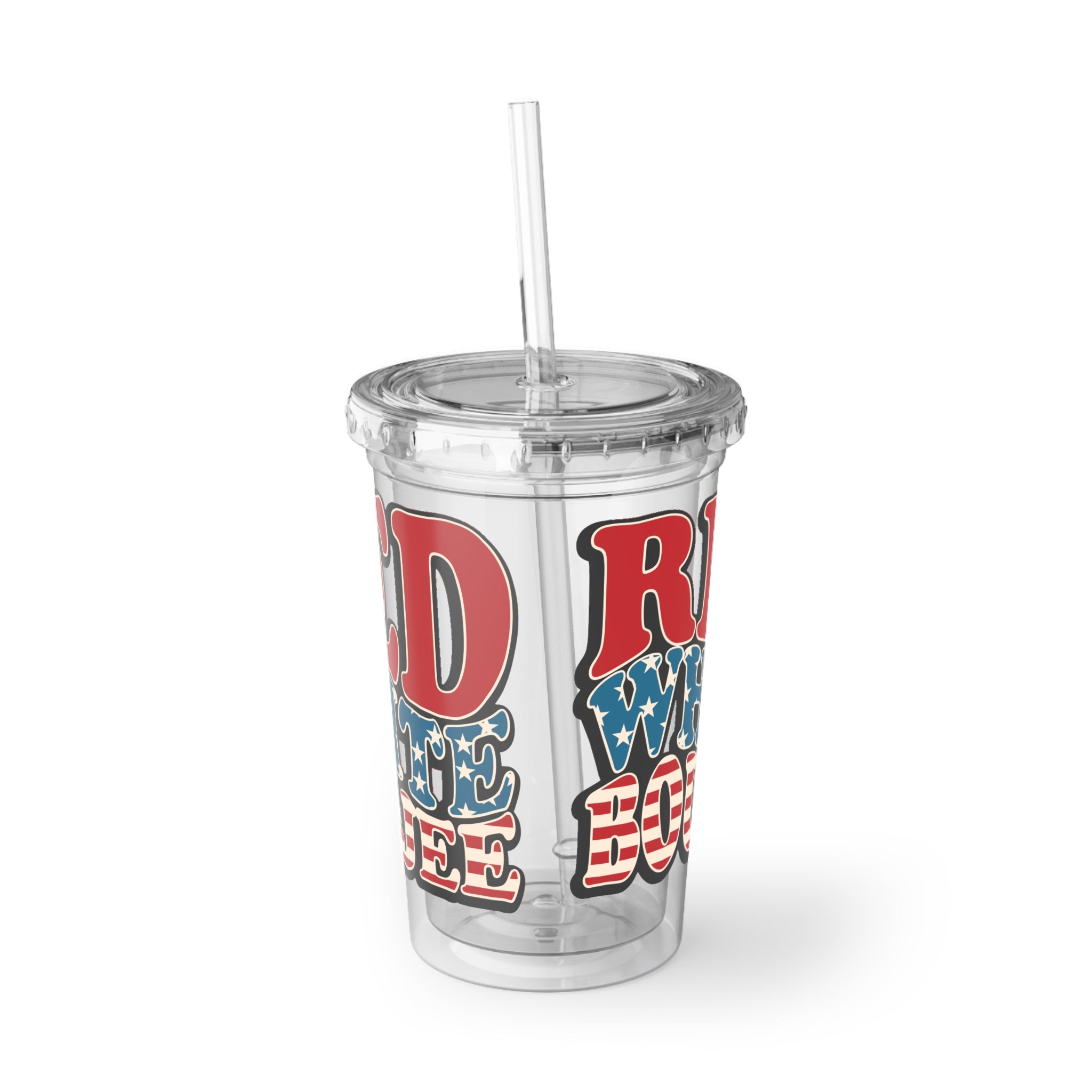 Boujee 4th of July cup