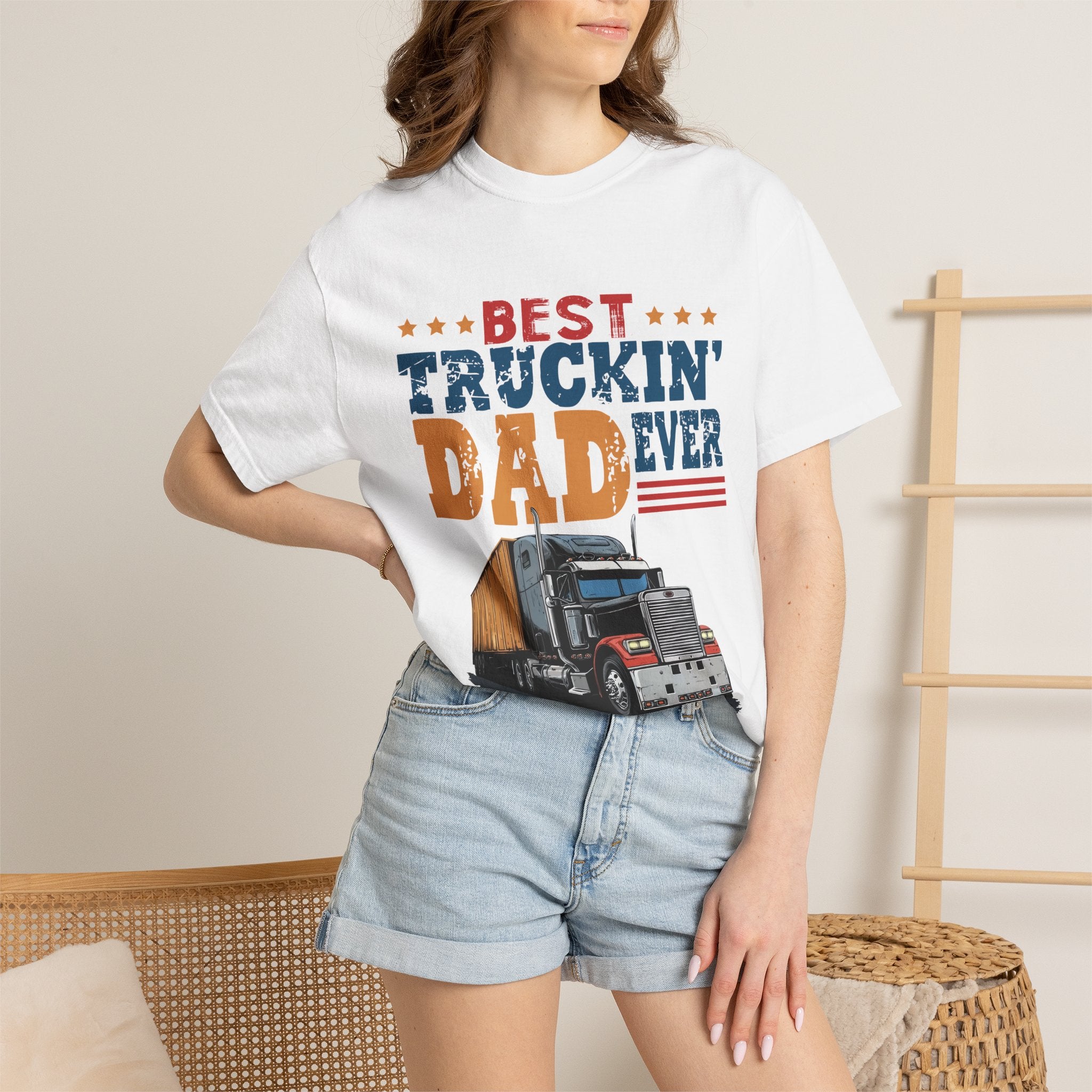 Best Truckin' Dad Tee