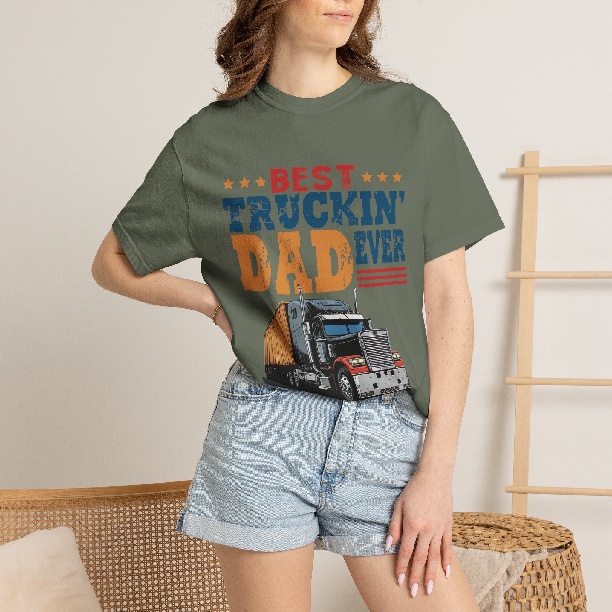 Best Truckin' Dad Tee
