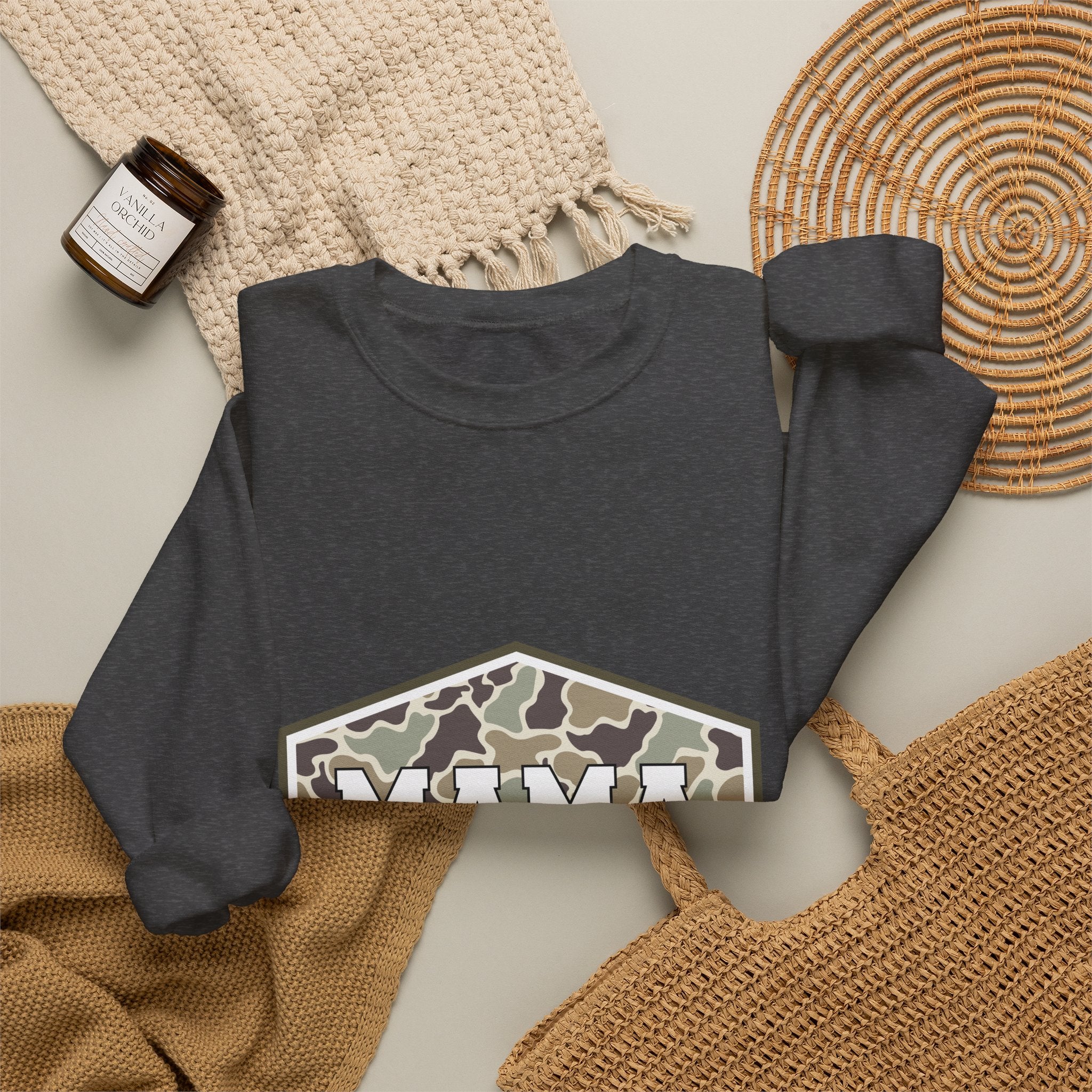 Camo Mama Crewneck
