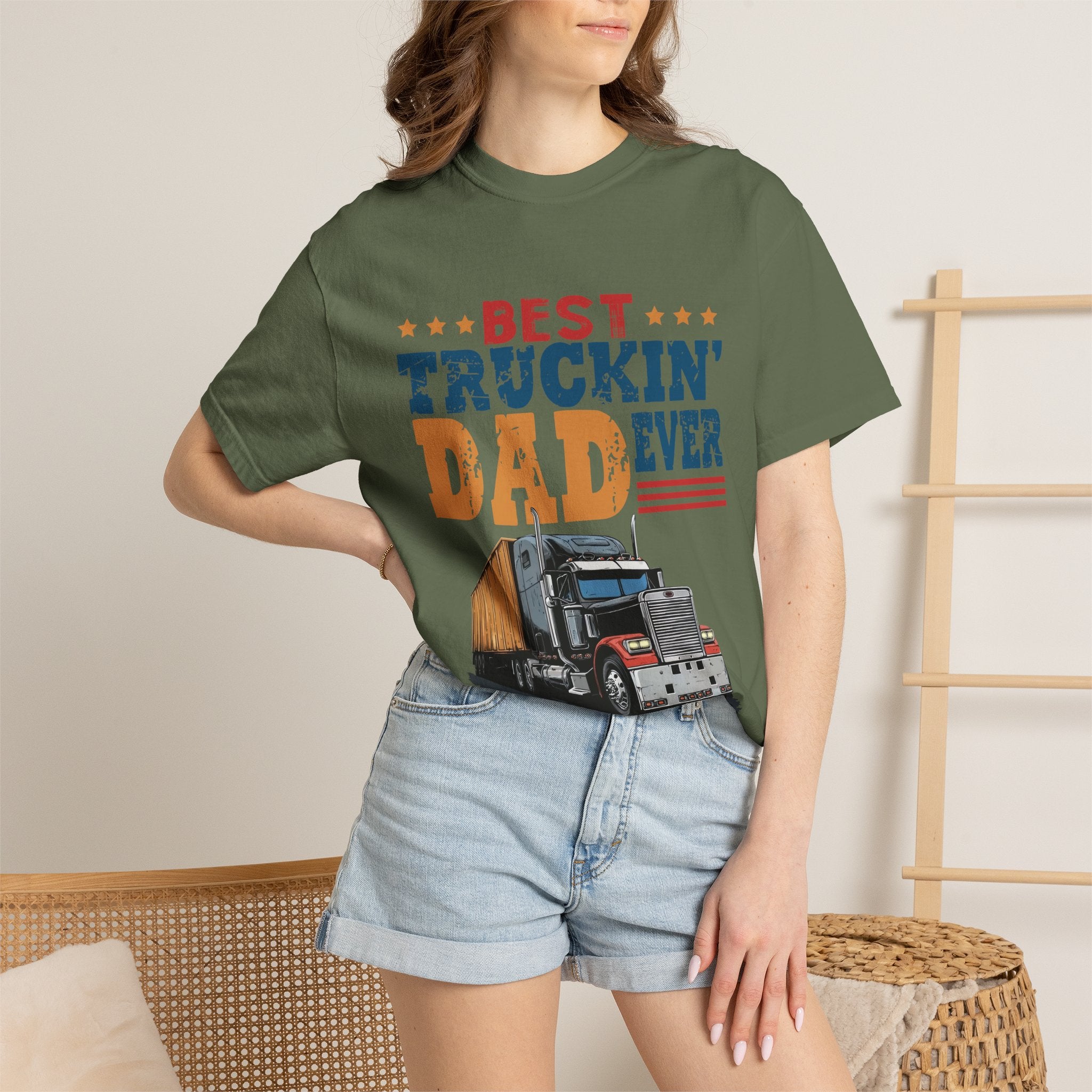 Best Truckin' Dad Tee