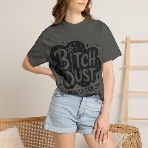 Bitch Dust graphic T-shirt