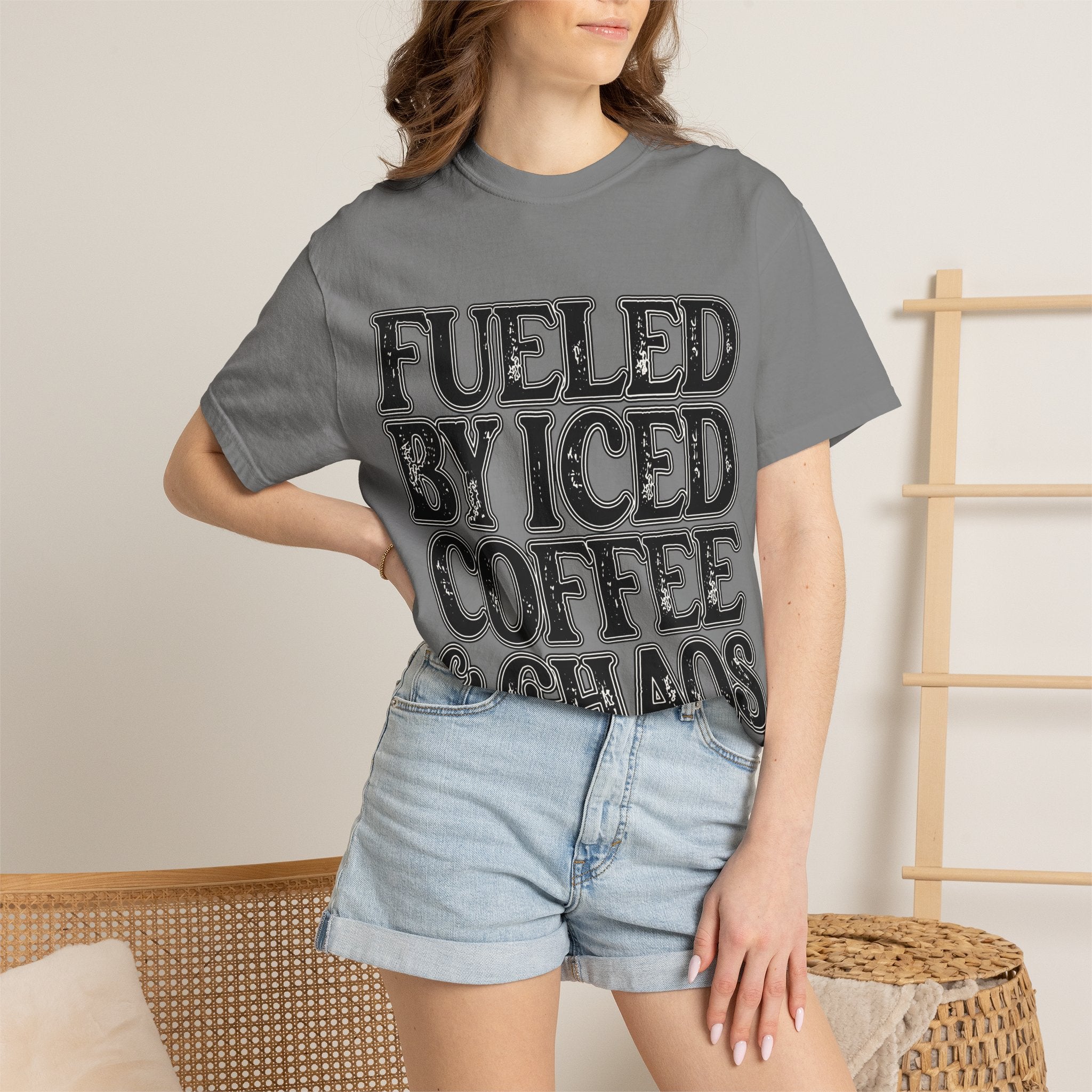Minimal White T-Shirt | Blank Graphic Tee, Plain Back