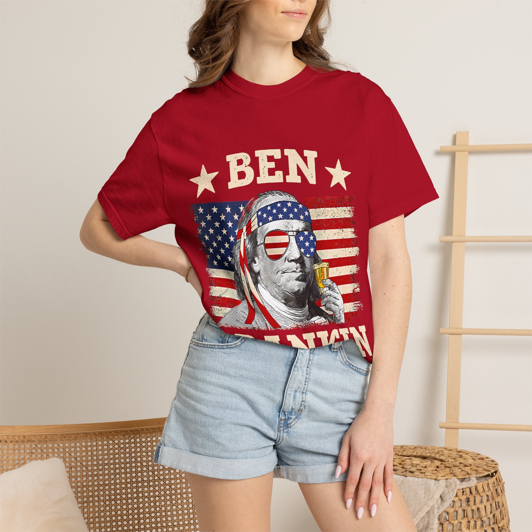 Ben Drankin Fourth of July Tee