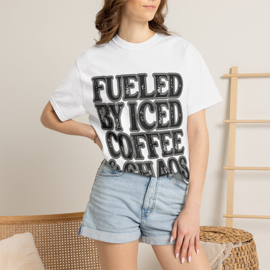 Minimal White T-Shirt | Blank Graphic Tee, Plain Back