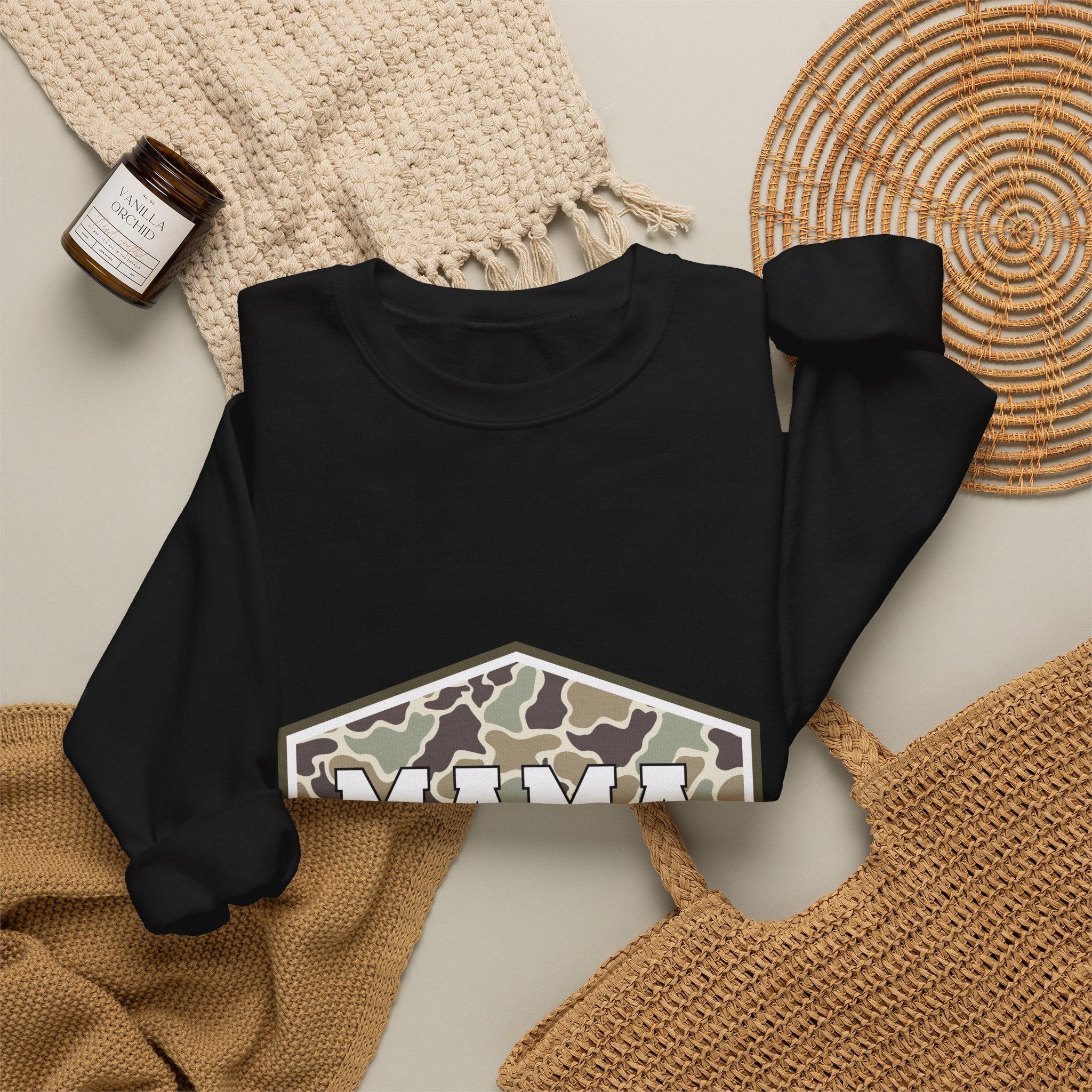 Camo Mama Crewneck