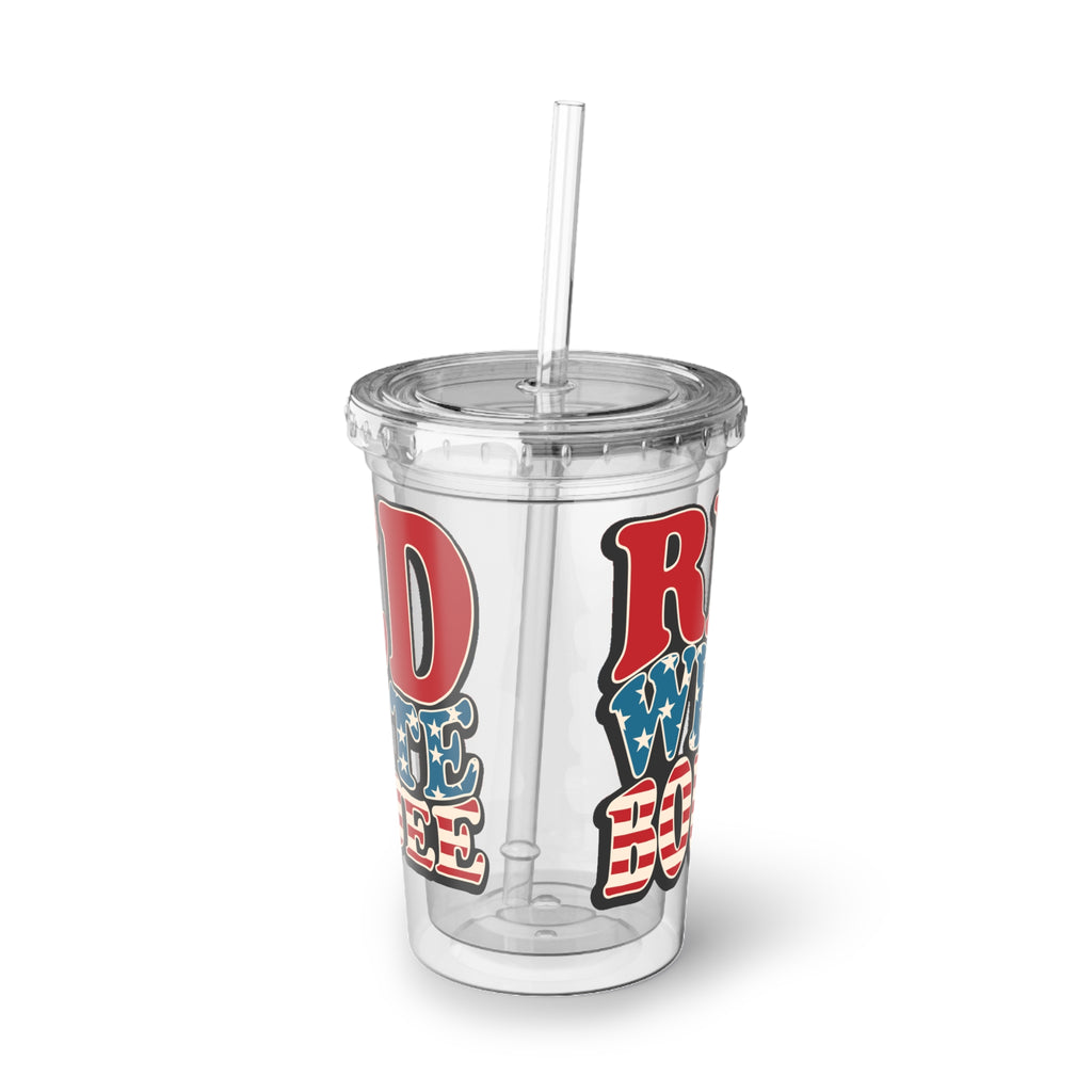 Boujee 4th of July cup