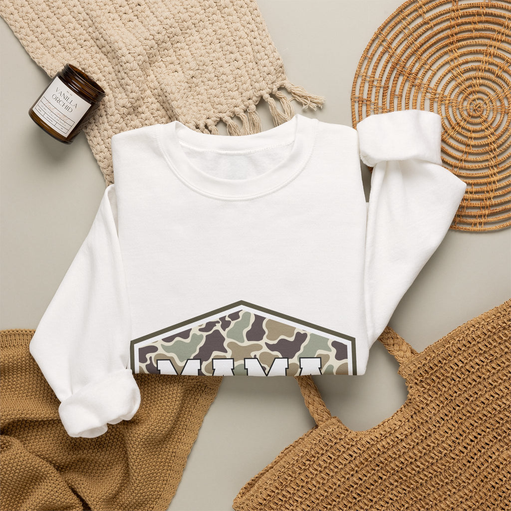 Camo Mama Crewneck