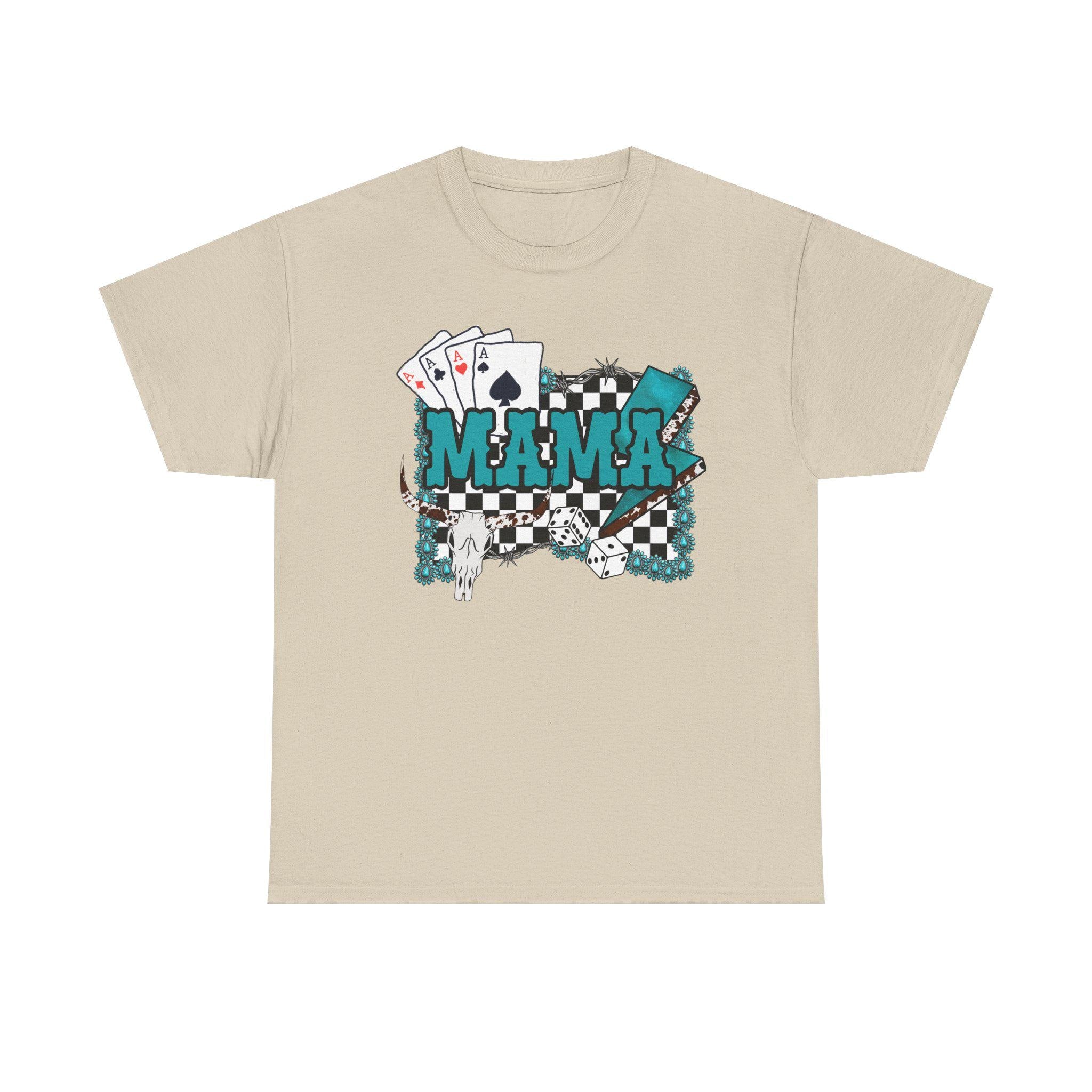 Turquoise Mama Tee